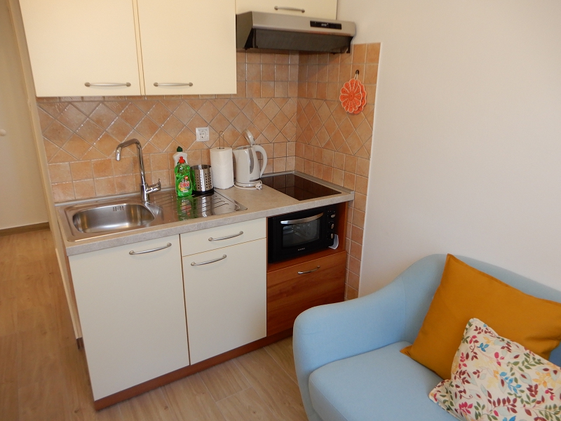 Living Room with Kitchen