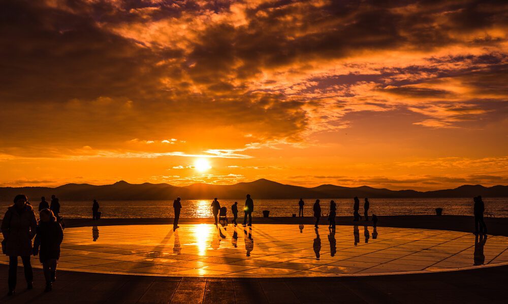 Zadar zalazak sunca